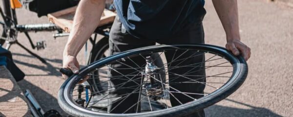 roue de vélo de route